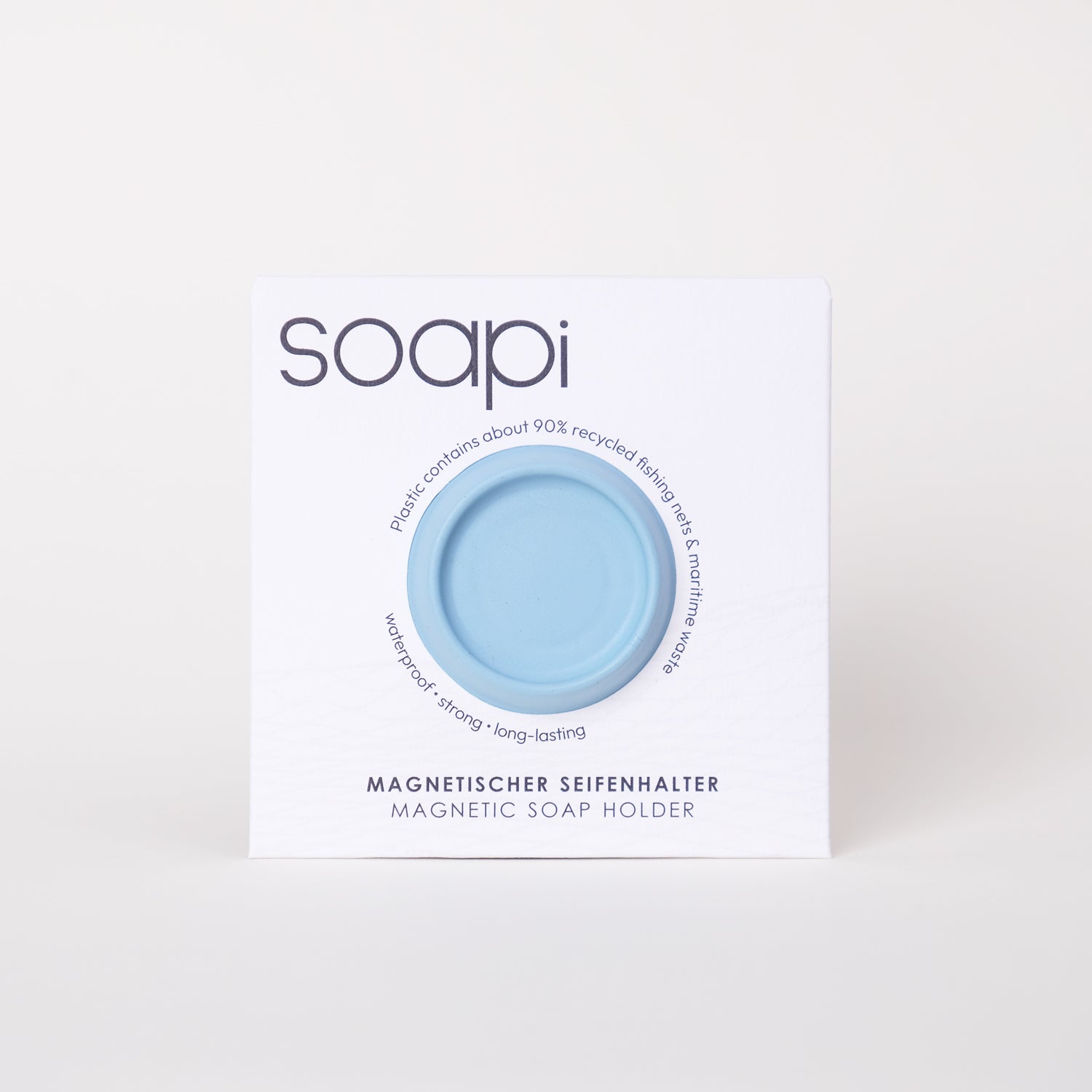 Soapi Magnetseifenhalter zum Kleben – blau