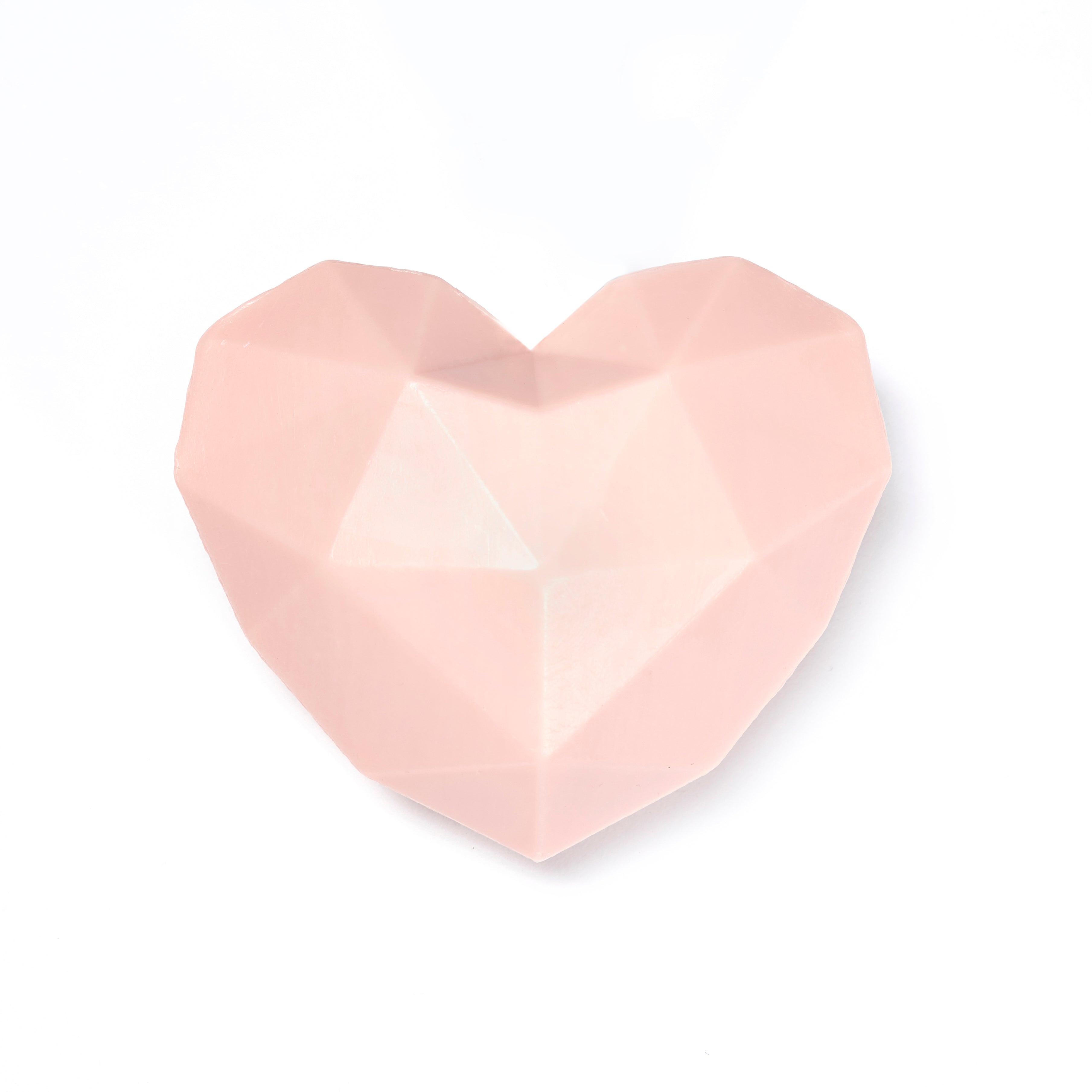 Seifenstück Herzseife unverpackt, Gastgeschenk Seife