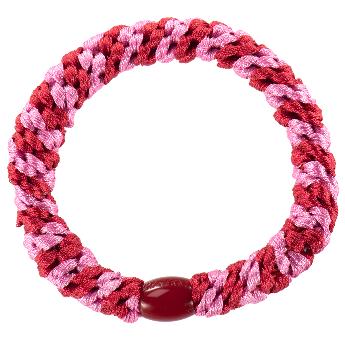 Kknekki Haargummi Red-Bubblegum stripe