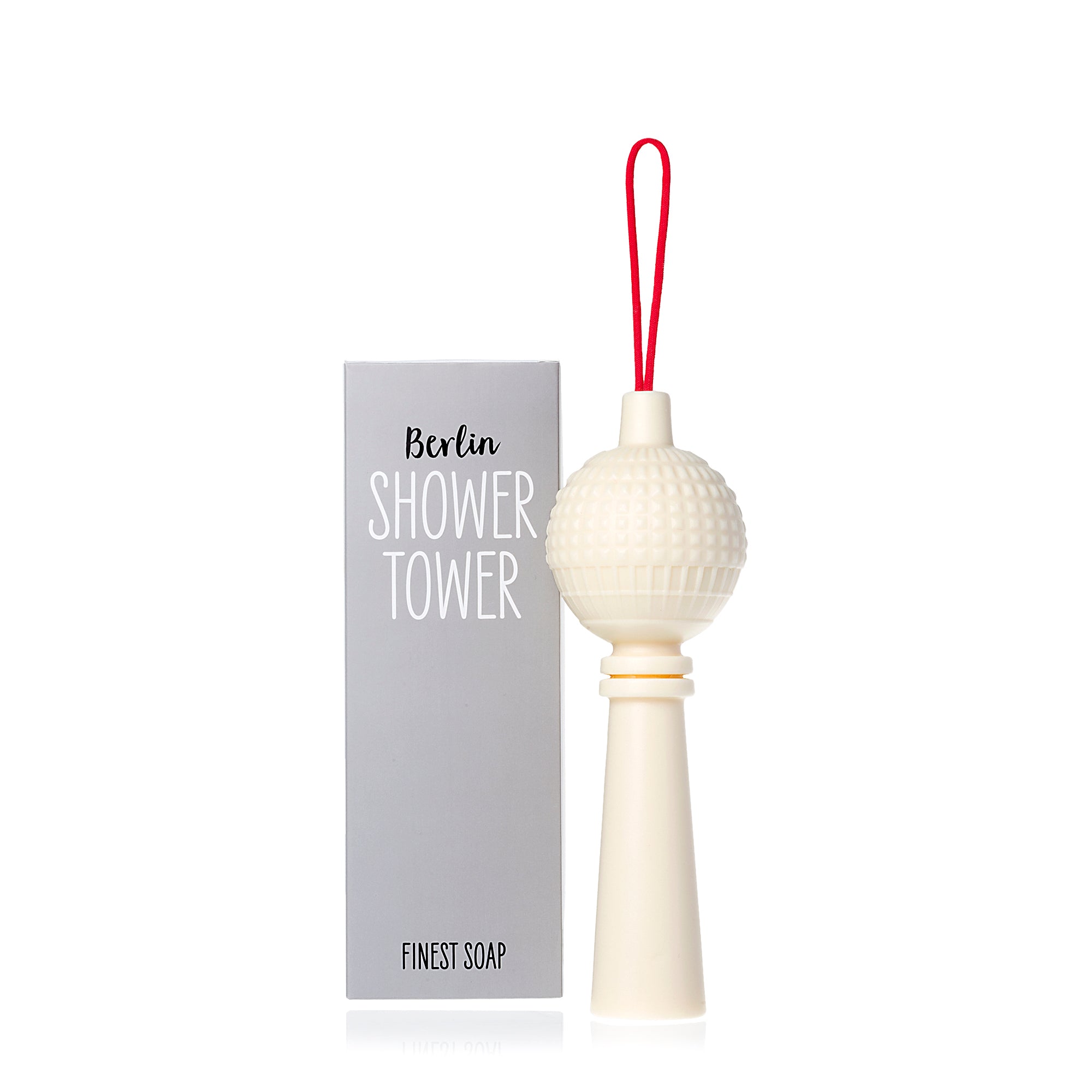 Souvenir Berlin Showertower die Berliner Fernsehturm Seife mit Verpackung, Mitbringsel berlin, handgemachte Seife Berlin