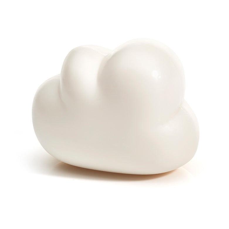 eine weiße Wolke als Seife