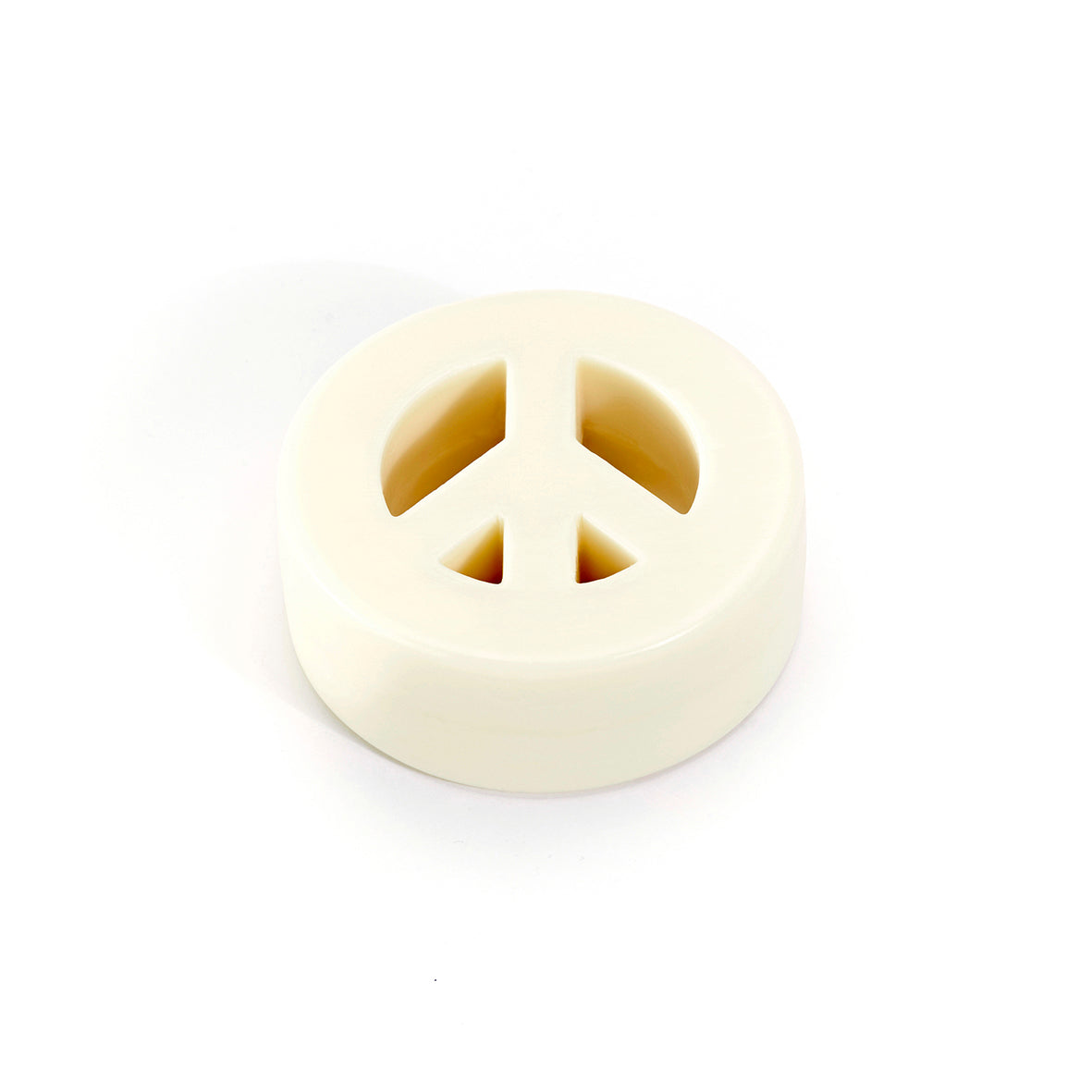 Peace Zeichen als runde Seife