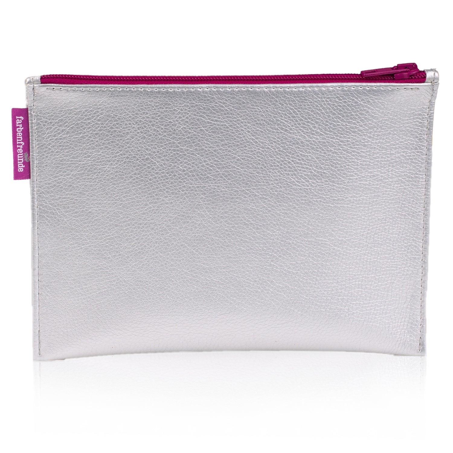 Farbenfreunde Kosmetiktasche silber – dearsoap