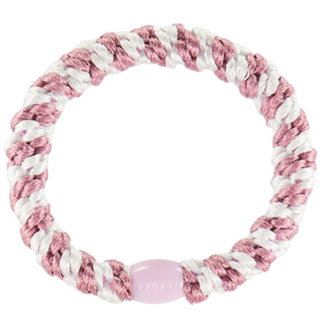 Kknekki Haargummi Old Pink White Stripe