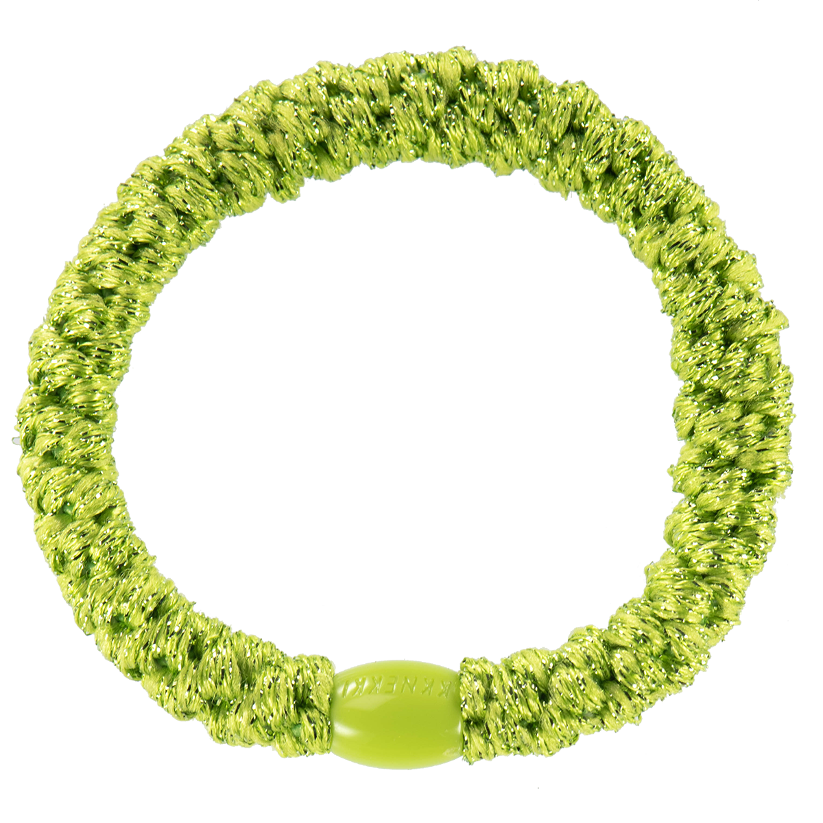 Kknekki Haargummi Lime Glitter