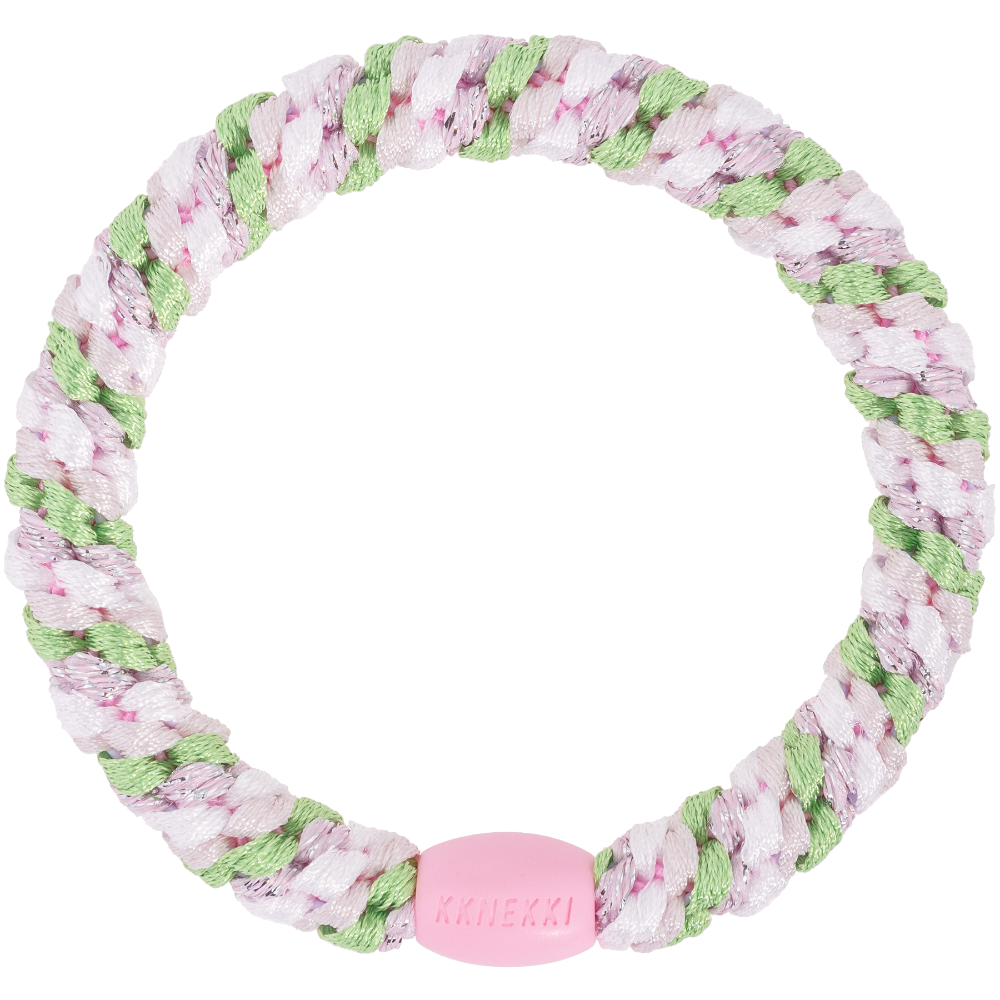 knekki Haargummi grün pink