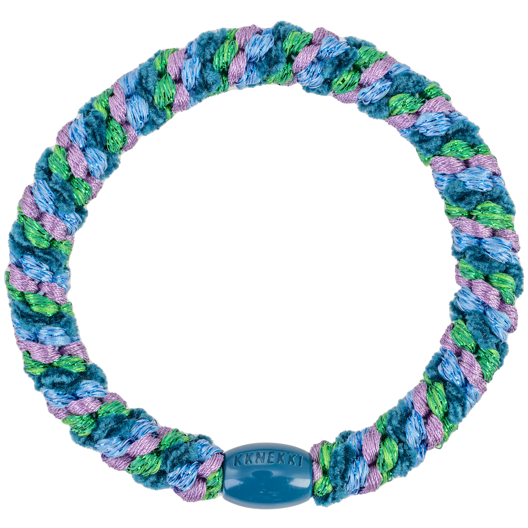 Kknekki Haargummi Green Petrol Velvet