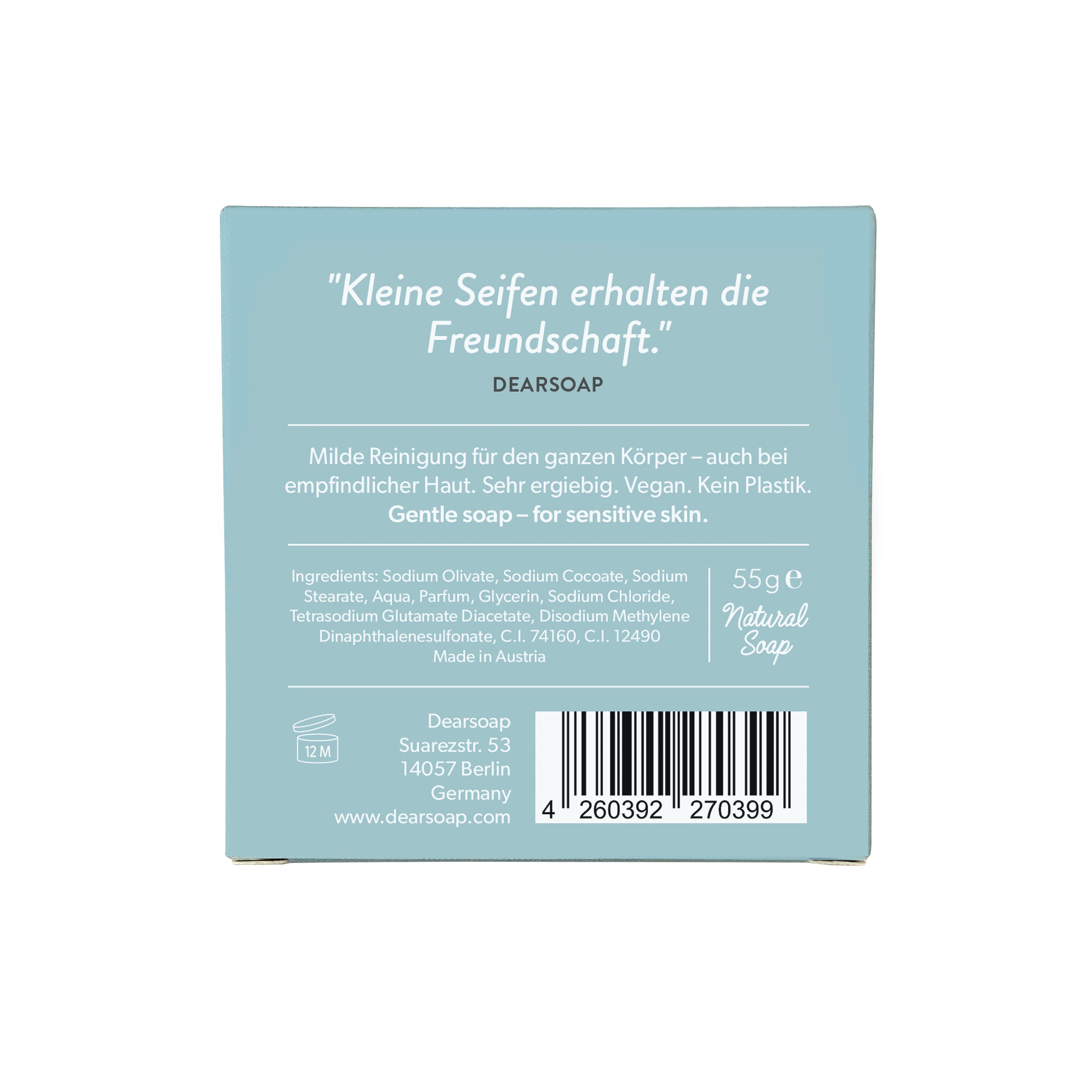 Geschenk Seife "Dankeschön"