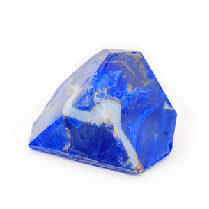 Edelstein-Seife in blau