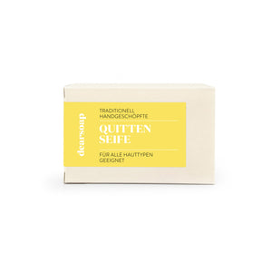 Quittenseife Verpackung Duftseife