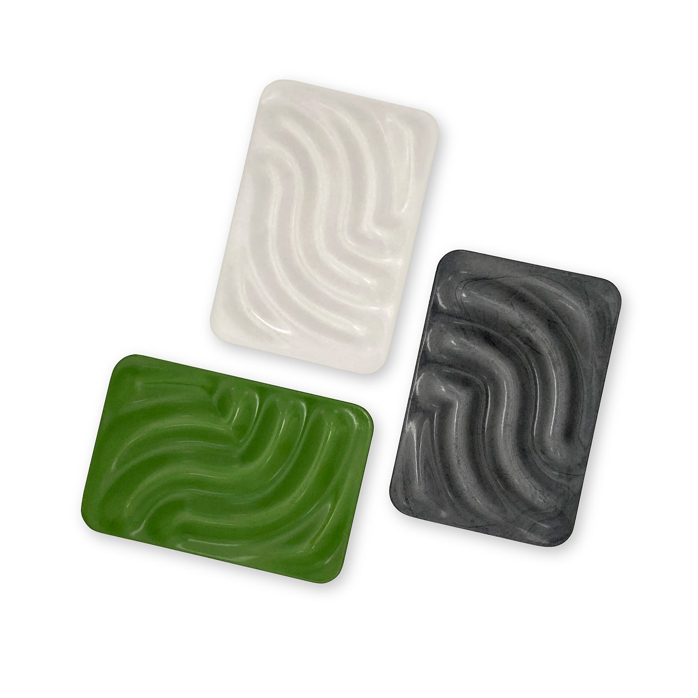 Seifenablage grün glänzend