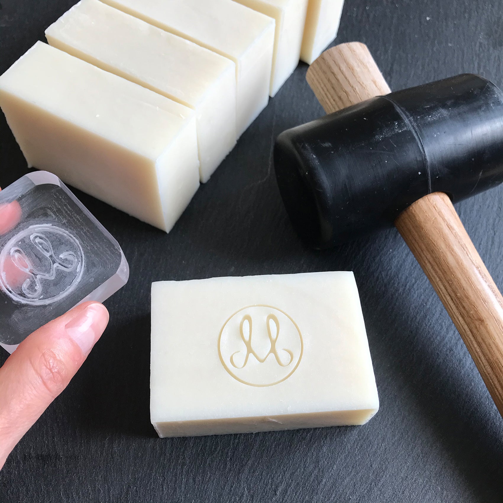 gestempelte seife mit Logo, Werbeartikel kleine Mengen