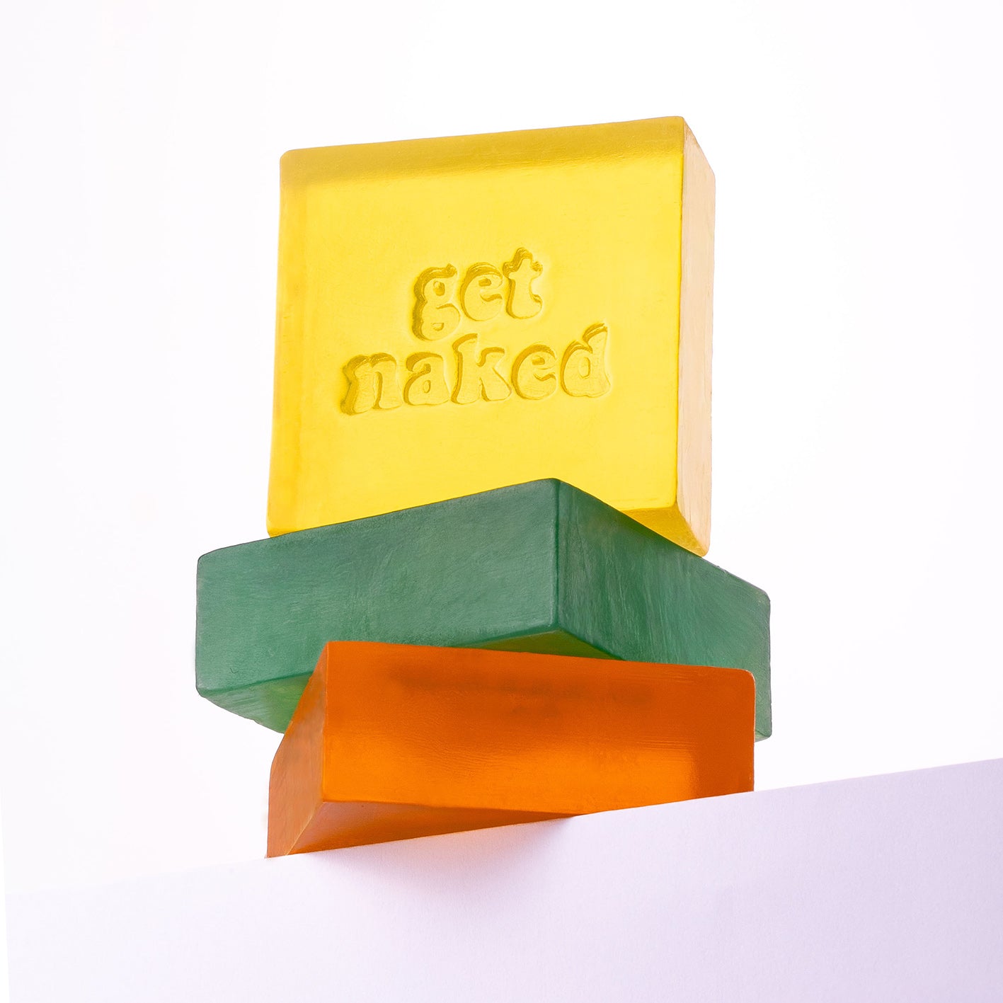 Get naked - Glycerinseife Zitrone